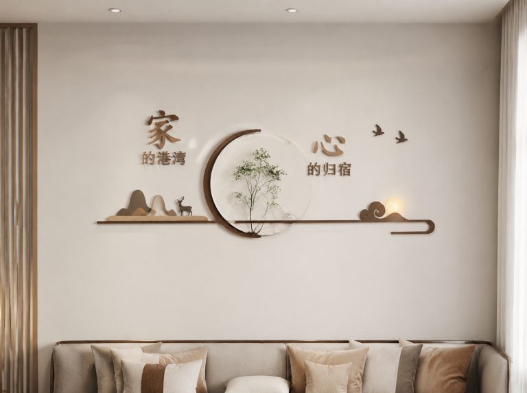 陆丰发展历程墙与展馆画框系统